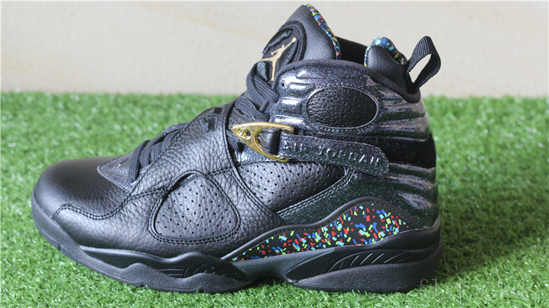 Authentic Air Jordan 8 Retro CHAMPIONSHIP PACK \"CONFETTI\" Cigar 8